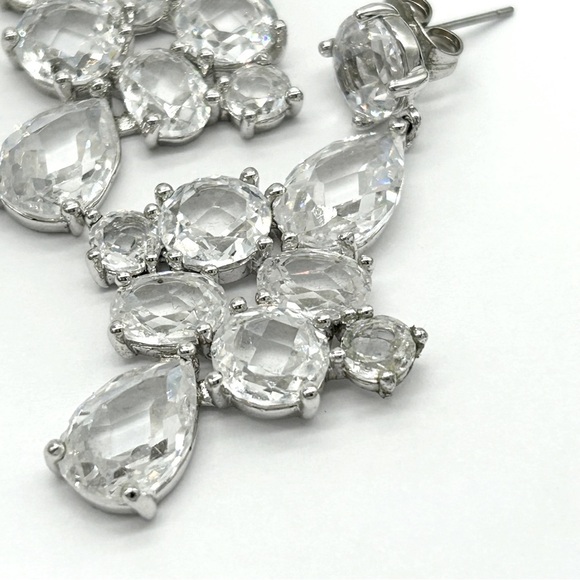 Keneth Jay Lane Crystal Earrings - Picture 2 of 4